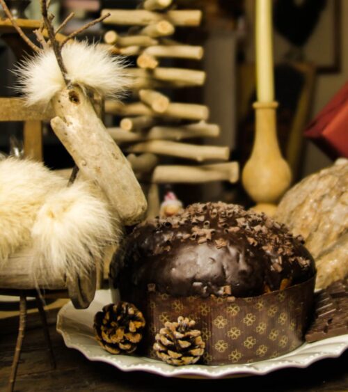 Panettone artigianale al cioccolato fondente - immagine 5