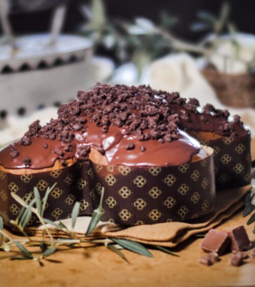 Colomba artigianale al cioccolato fondente