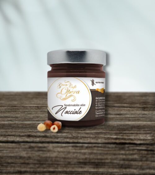 Crema Spalmabile al Nocciole di Sicilia 150 gr. Gluten Free