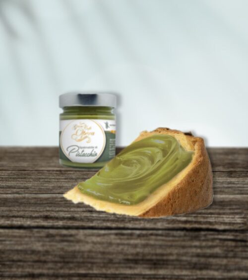 Panettone al pistacchio senza glutine e lattosio con Crema Spalmabile Inclusa - immagine 3