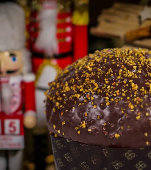 Panettone al pistacchio senza glutine e lattosio con Crema Spalmabile Inclusa - immagine 4