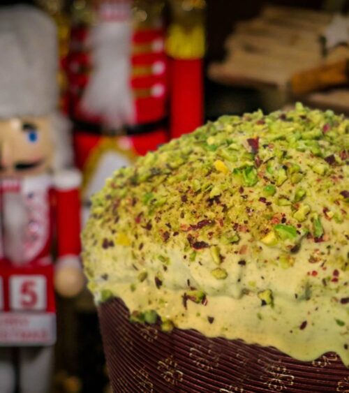 Panettone al pistacchio verde senza glutine - immagine 3