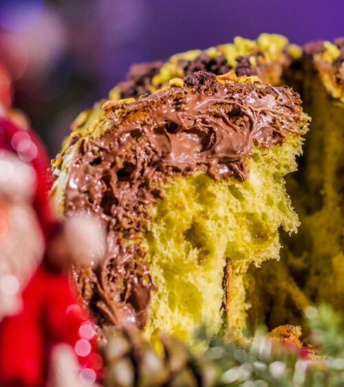 Panettone Eccellenza Opera, Pistacchio e Cioccolato Nero di Modica - immagine 4